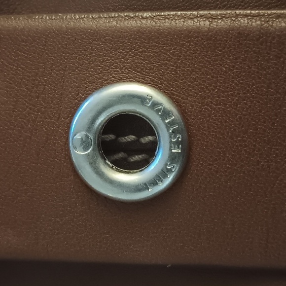 Luis Esteve Purse Soft Leather Shoulder Handbag Silver Hardware Made in Spain - Picture 6 of 11